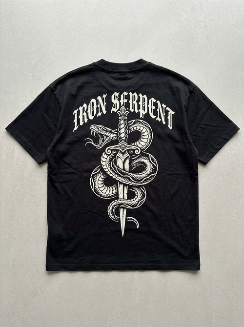 Iron Serpent Oversized T-Shirt - Back view