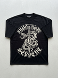 Iron Serpent Oversized T-Shirt - Front view