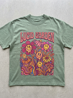 Lucid Garden Oversized T-Shirt - Front view