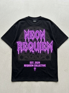 Neon Requiem Oversized T-Shirt - Back view