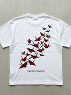 Paper Cranes Oversized T-Shirt - Back view