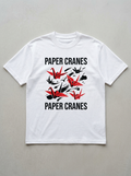 Paper Cranes Oversized T-Shirt - Front view