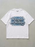 Static Dreams Oversized T-Shirt - Front view